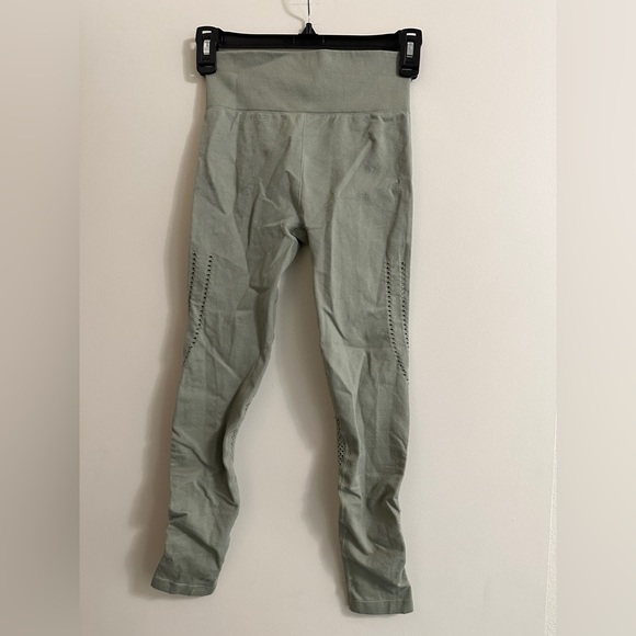 NWOT Tracy Anderson Green leggings Size M - Picture 2 of 3